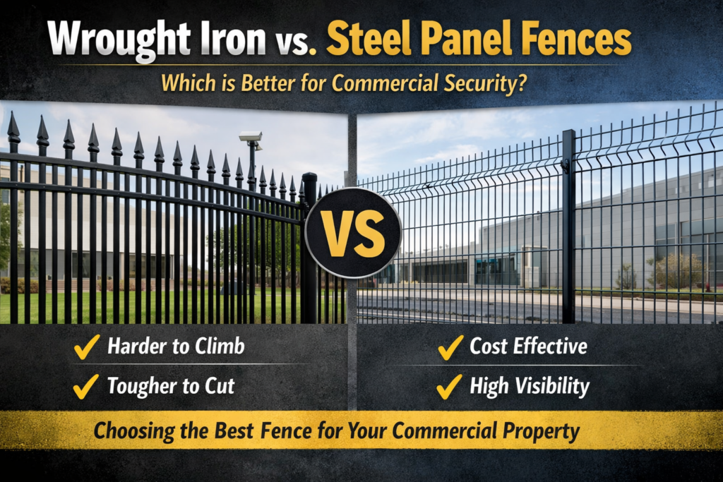 fence security post