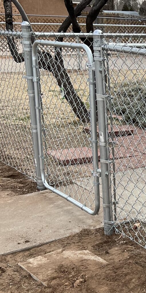 chain link gate